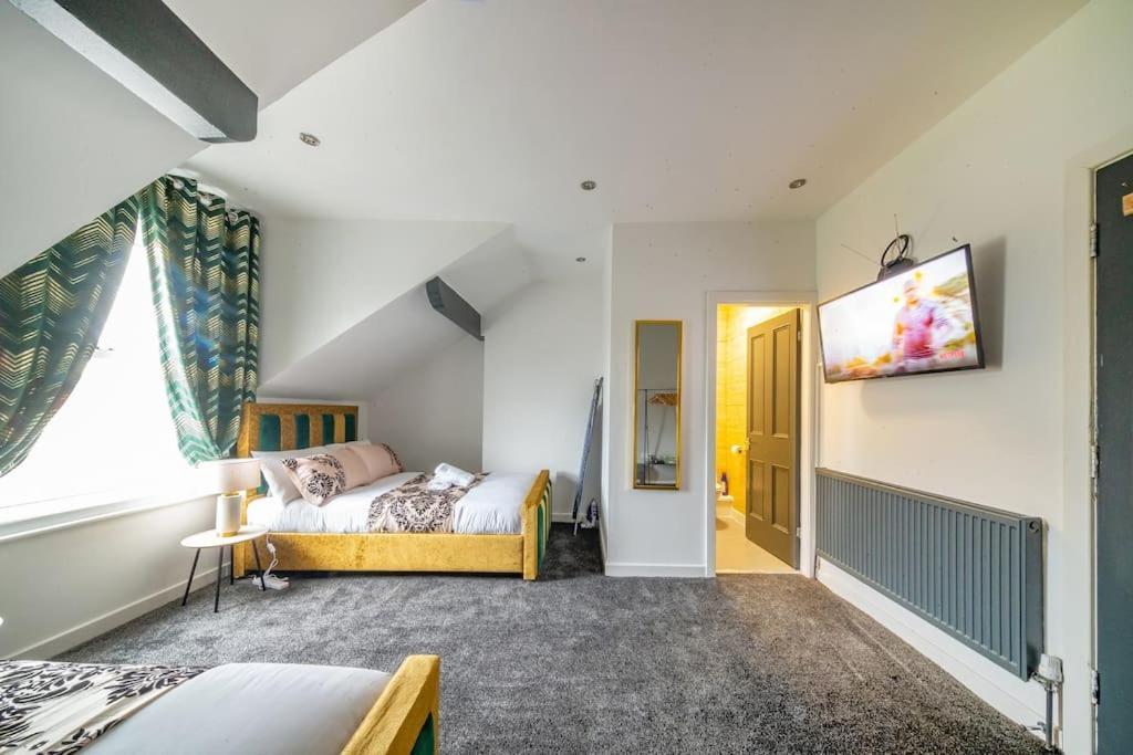 *Fl1K* For Your Most Relaxed & Cosy Stay + Free Parking + Free Fast Wifi Leeds  Exterior foto