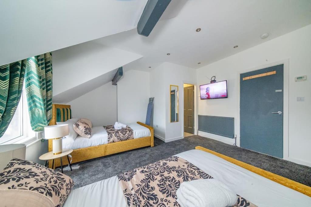 *Fl1K* For Your Most Relaxed & Cosy Stay + Free Parking + Free Fast Wifi Leeds  Exterior foto